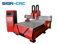 Multi-heads two/three spindles CNC wood router 1325